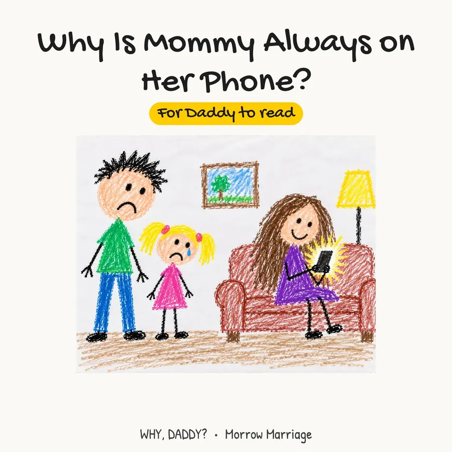 Why Is Mommy Always on Her Phone? children's book cover